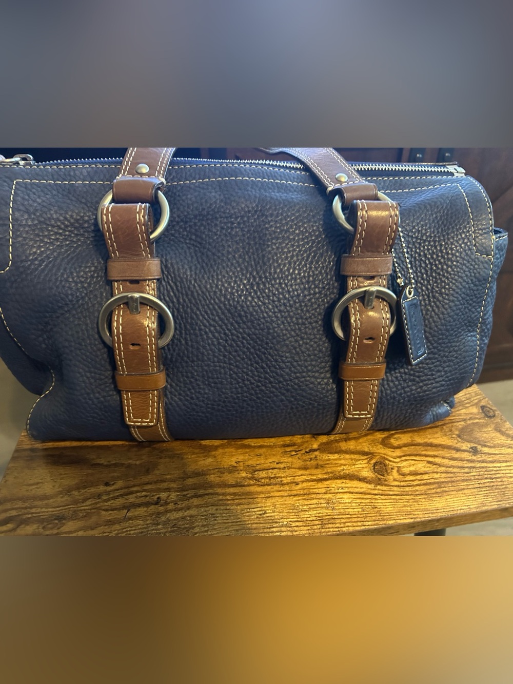 Vintage Coach Chelsea Satchel Bag F10887